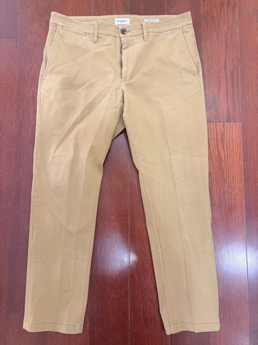 0022-Goodfellow & Co Men’s Tan Chino Pants